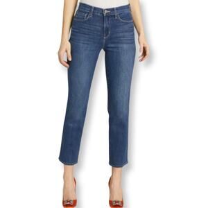 L’AGENCE Alexia High Rise Crop Cigarette Jeans In Pike